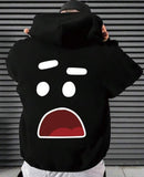 Men's Graphic Fleece - Black
